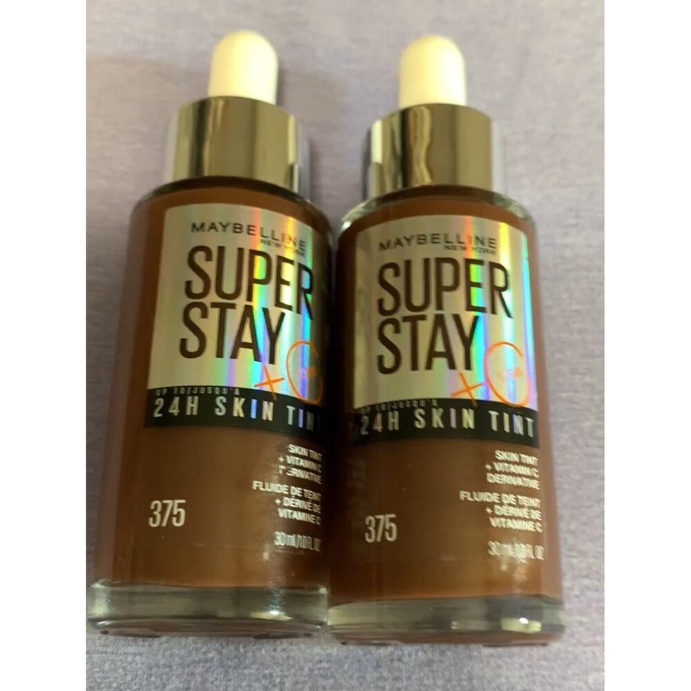 Maybelline Super Stay Super Stay Up to 24HR Skin Tint with Vitamin C, 375,